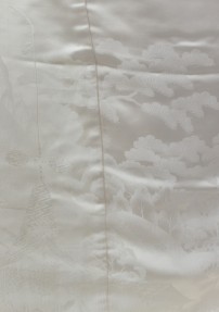結婚式の白無垢・花嫁用着物|自然風景に鶴柄 [王道古典] No.302