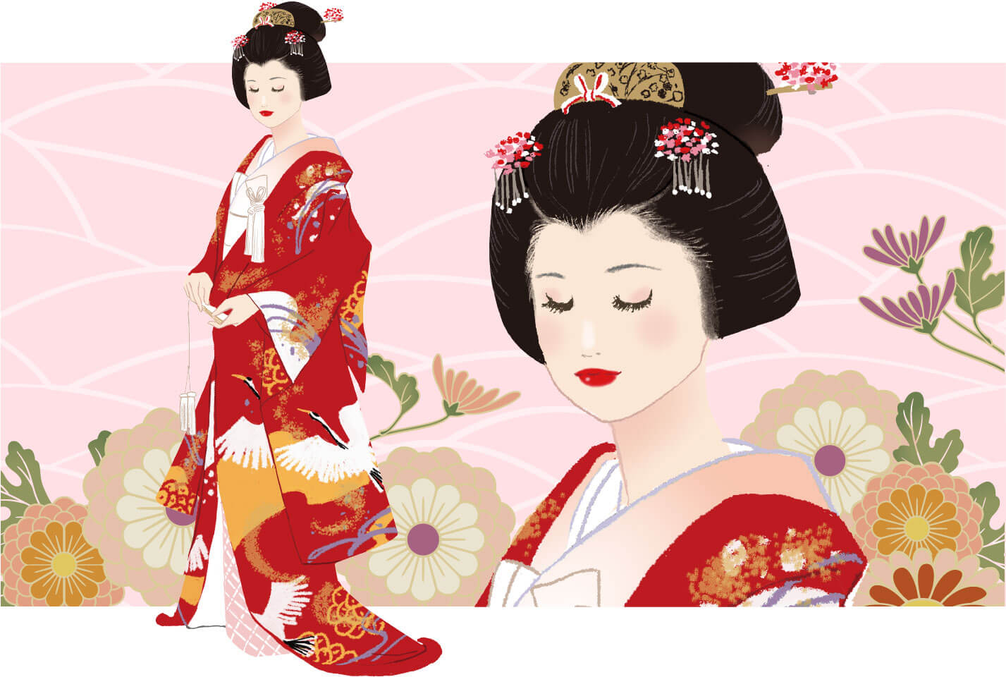 白無垢・色打掛・大振袖