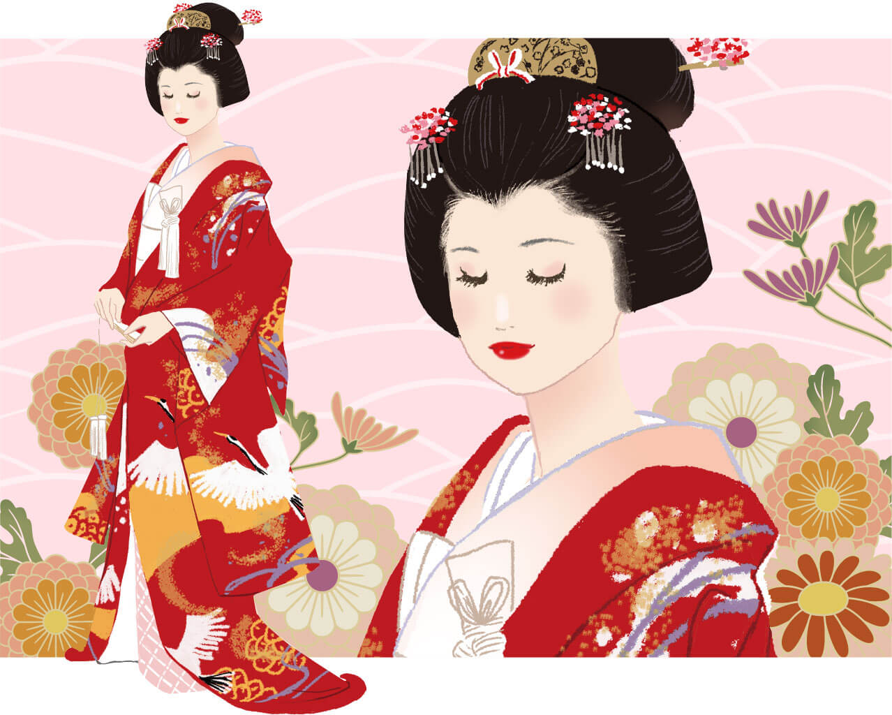 白無垢・色打掛・大振袖