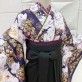 【カネマタお題コーデ】紫に桜柄の卒業式袴で『羽生結弦選手のOrigin』コーデ