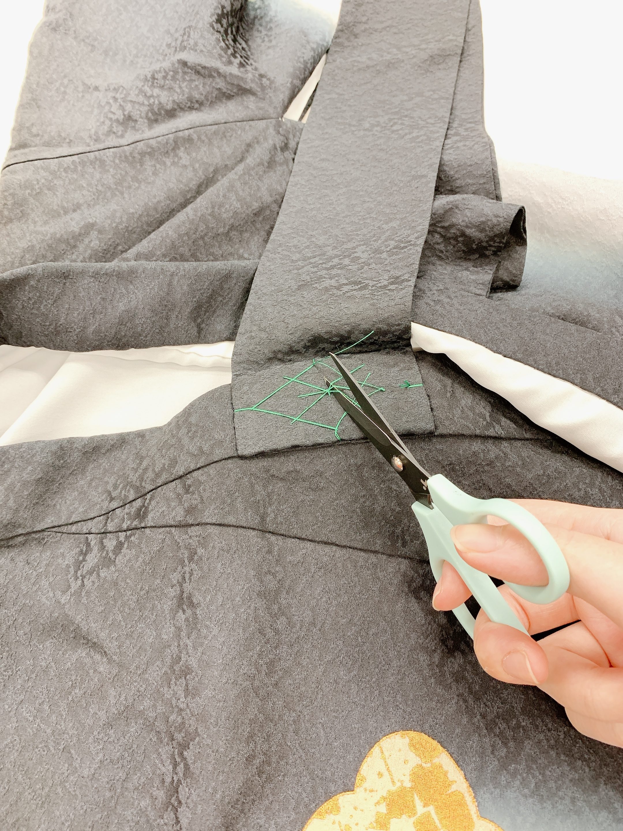 初着 産着 を七五三で出来るだけ簡単に仕立て直す方法 男の子版 着物レンタルのkanemata カネマタ