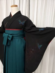 宝塚風・タカラジェンヌ風卒業式用着物と袴のコーディネート