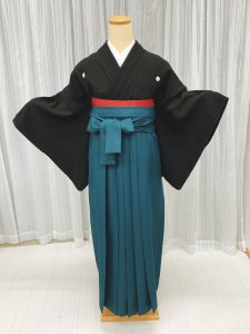 宝塚風卒業式袴コーデ