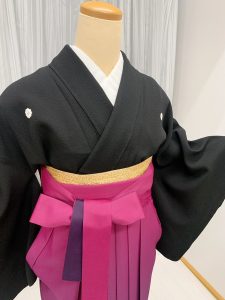 宝塚風卒業式袴コーデ