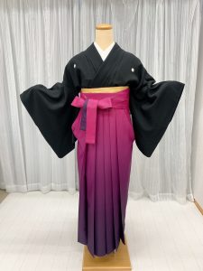 宝塚風卒業式袴コーデ