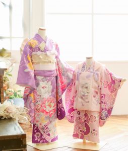 しなこちゃんブランドの四つ身と被布