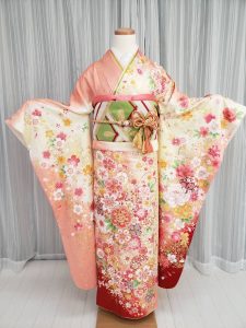 ピンク、サーモンピンク振袖まとめ