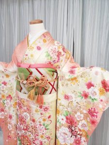 ピンク、サーモンピンク振袖まとめ