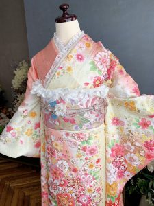 ピンク、サーモンピンク振袖まとめ