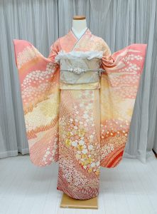 ピンク、サーモンピンク振袖まとめ