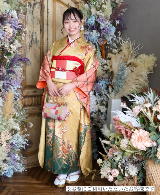 成人式・参列振袖】お手軽!ママ振袖小物だけレンタルセット[相談無料  