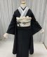 成人式振袖【ゴシック】[レース]黒の無地[身長168cmまで]No.1032