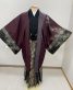 紋付袴レンタル・成人式・結婚式・卒業式|暗い赤紫　松と龍[身長170-175cm対応]No.320