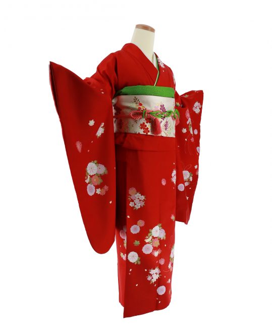十三参り用の女の子着物[シンプル][身長157cmまで]No.1｜着物レンタル 