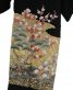 留袖No.573 | 自然風景文様に花々、松 [152cmまで]