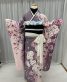 成人式振袖[大人かわいい]ピンク×紫・八重桜[身長171cmまで]No.636