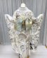 成人式振袖[古典柄]白にペールトーンの桜、紅葉、花々[身長167cmまで]No.1084
