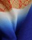 結婚式の大振袖・引き振袖・花嫁用振袖|紺地に松の刺繍 No.105