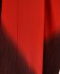 参列振袖 [無地][個性派レトロ][シンプル古典]赤×黒[身長160cmまで]No.458