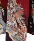 参列振袖[王道古典][シンプルレトロ]赤に花と熨斗[身長159cmまで]No.470