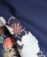 成人式振袖[レトロシンプル][古典]濃紺に桜と牡丹[身長167cmまで]No.540