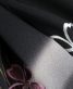 参列振袖[レトロシンプル][クール]黒に月と桜の刺繍[身長167cmまで]No.581