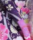 成人式振袖[新古典]紫にピンクの花々[身長174cmまで]No.802