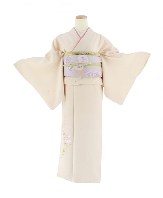 松田聖子プロデュース着物　正絹　(付け下げ.訪問着)と帯のセットよろしくお願い致します
