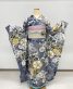 参列振袖[キレイ系]ブルーグレーに桜尽くし[身長166cmまで]No.1077