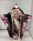 参列振袖【Lサイズ】[ゴージャス]紫にピンクの花[身長174cmまで]No.733
