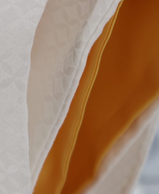 紋付袴レンタル・成人式・結婚式・卒業式|白色　七宝模様[身長175-180cm対応]No.110