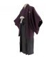 紋付袴No.120|紫色　菱形に唐草刺繍、ドット模様
対応身長 / 160cm前後