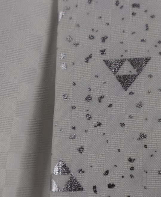 紋付袴レンタル・成人式・結婚式・卒業式|白色　市松模様[身長180cm対応]No.162