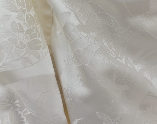 結婚式の白無垢・花嫁用着物|華文と鳥に花々 [ゴージャス] No.325